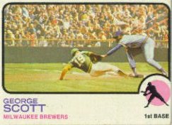 1973 Topps Baseball Cards      263     George Scott